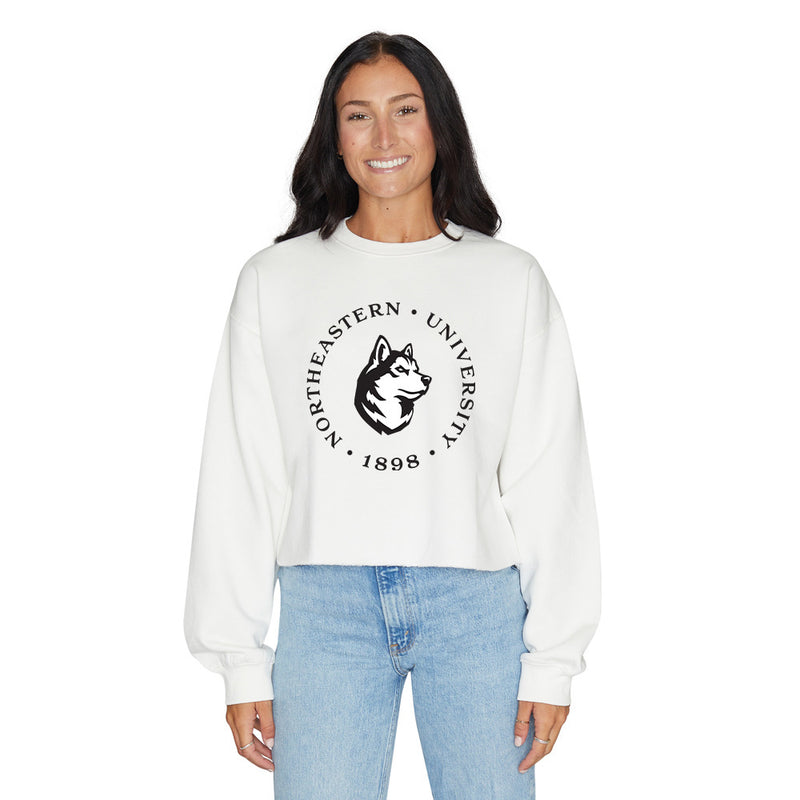 Northeastern Circle Crewneck