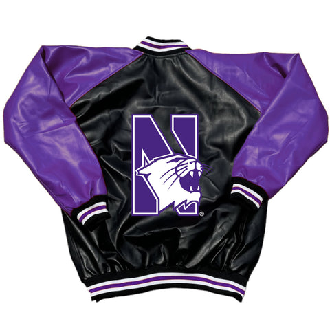 Northwestern Wildcats Varsity Letterman Jacket – lojobands Northwestern Wildcats Varsity Letterman Jacket – lojobands