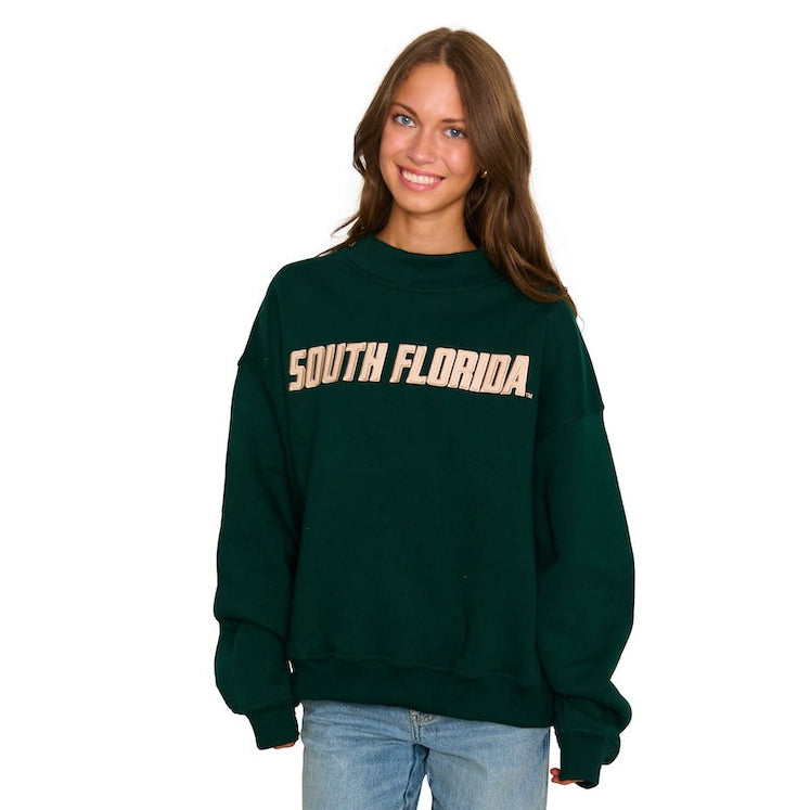USF Mock Neck Sweatshirt