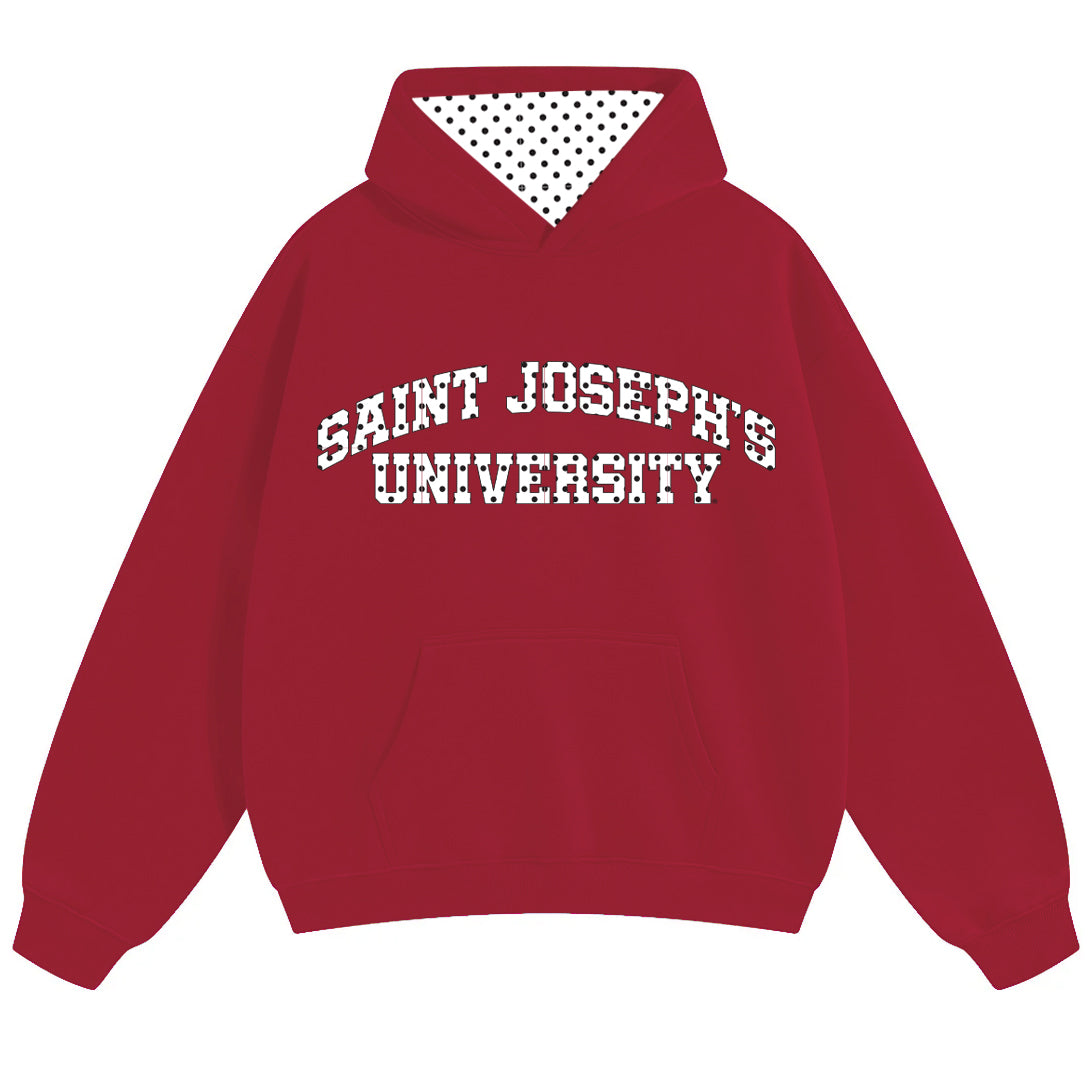 Saint Joseph's Hawks Polka Dot Hoodie