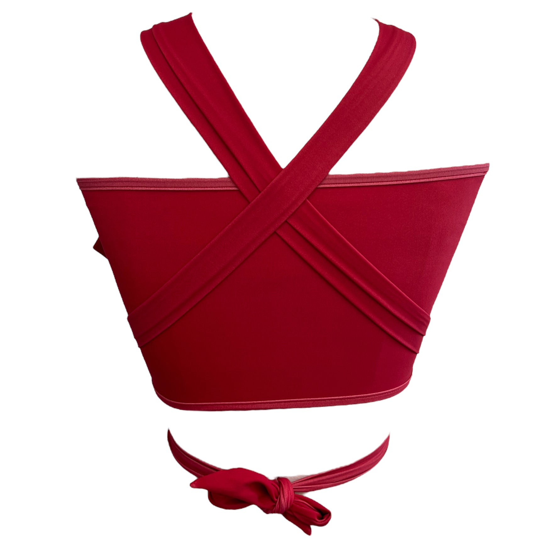 Indiana Hoosiers Crimson Multi Way Bandeau Top
