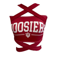 Indiana Hoosiers Crimson Multi Way Bandeau Top
