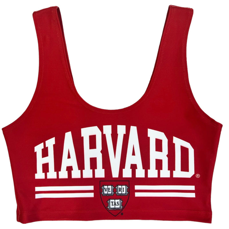 Harvard Crimson Crop Top