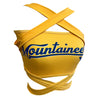 West Virginia Mountaineers Gold Multi Way Bandeau Top