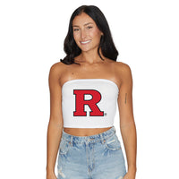 Rutgers White Tube Top
