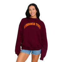 Virginia Tech Mock Neck Sweatshirt