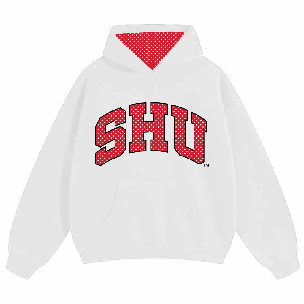 Sacred Heart Pioneers Polka Dot Hoodie