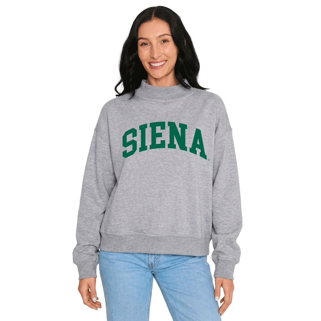 Siena Mock Neck Sweatshirt