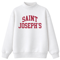 Saint Joseph's Hawks Mock Neck Sweatshirt