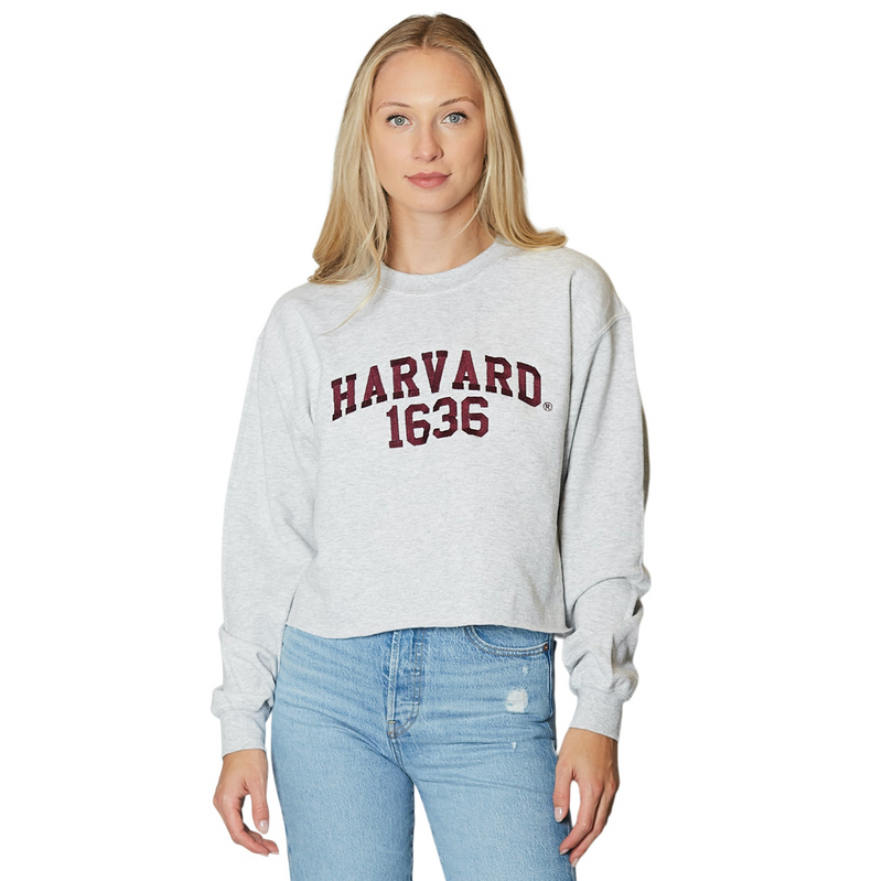Harvard Established Gray Crewneck
