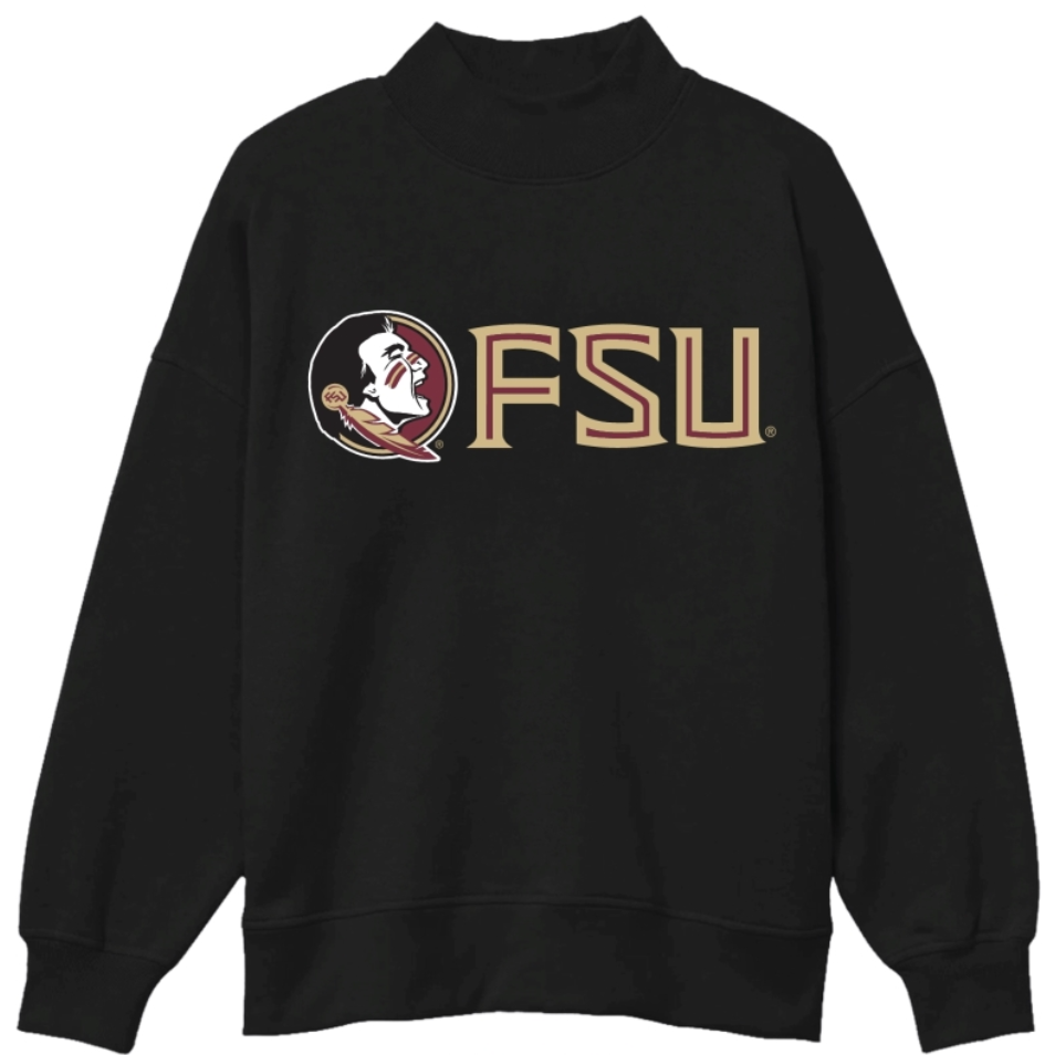 Florida State Mock Neck Sweatshirt