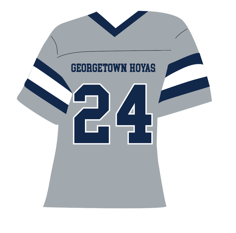 Custom Georgetown Jersey Dress