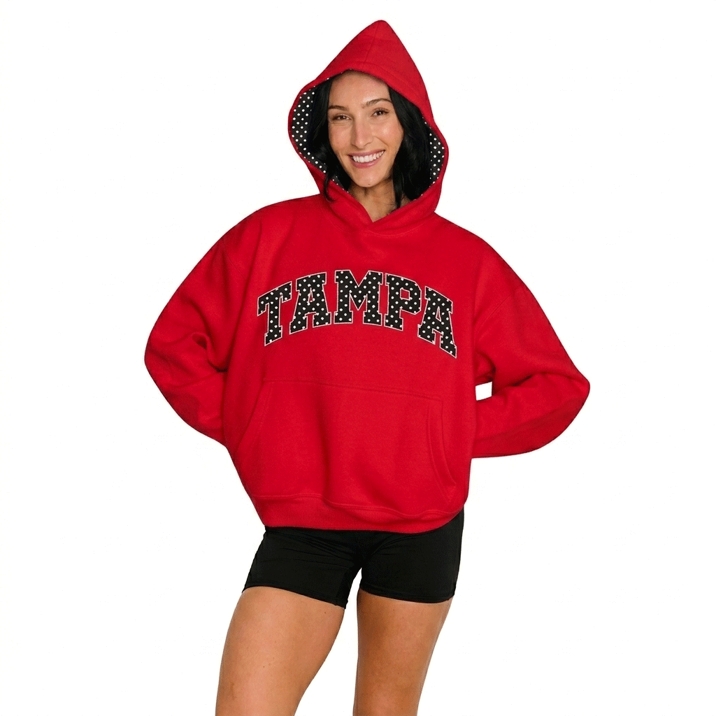 Tampa Polka Dot Hoodie