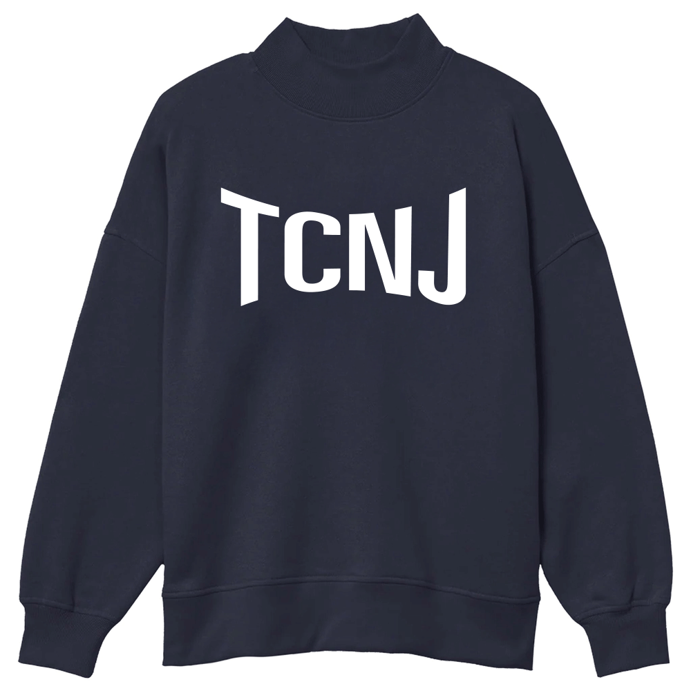 TCNJ Mock Neck Sweatshirt