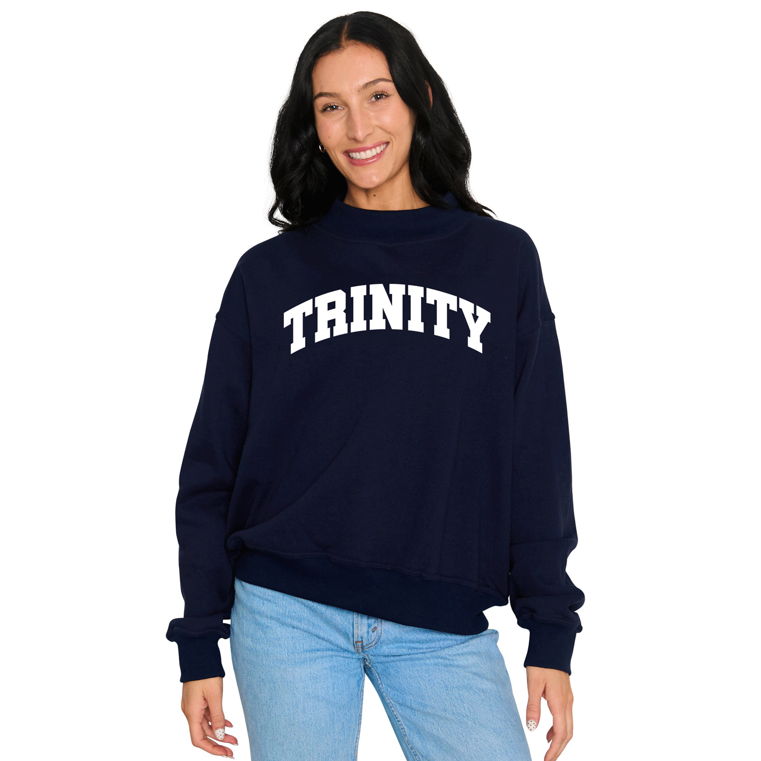 Trinity College Mock Neck Sweatshirt