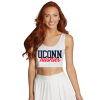 UConn Classic Crop Tank Top