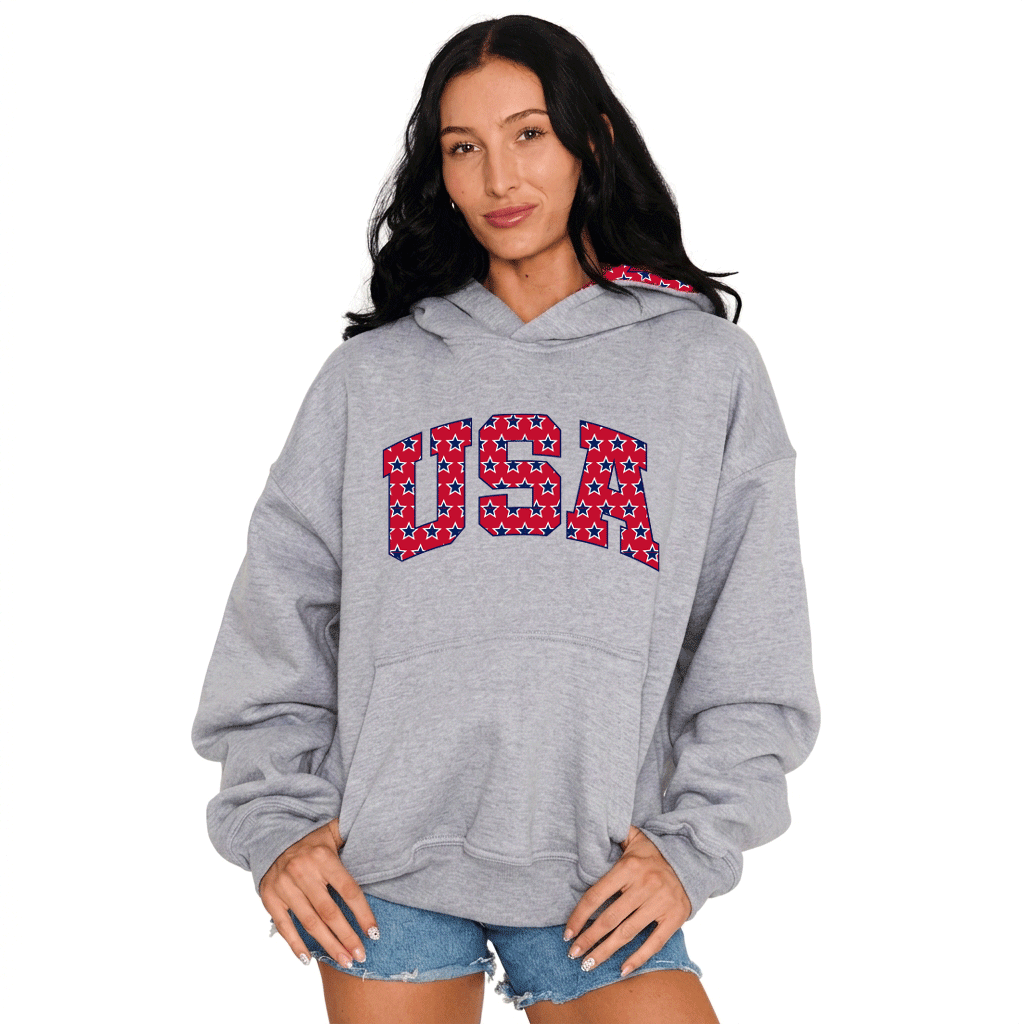 USA Star Spangled Hoodie