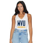 West Virginia Mountaineers White Bodysuit