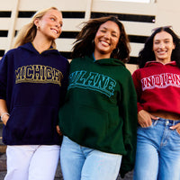 Tulane Stitched Hoodie