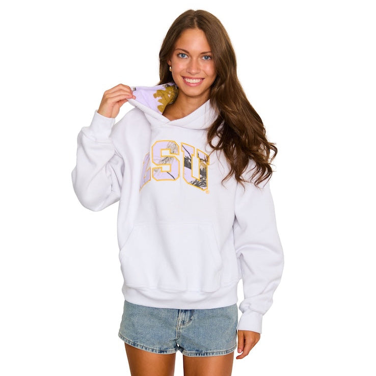LSU Lavender Camo Hoodie