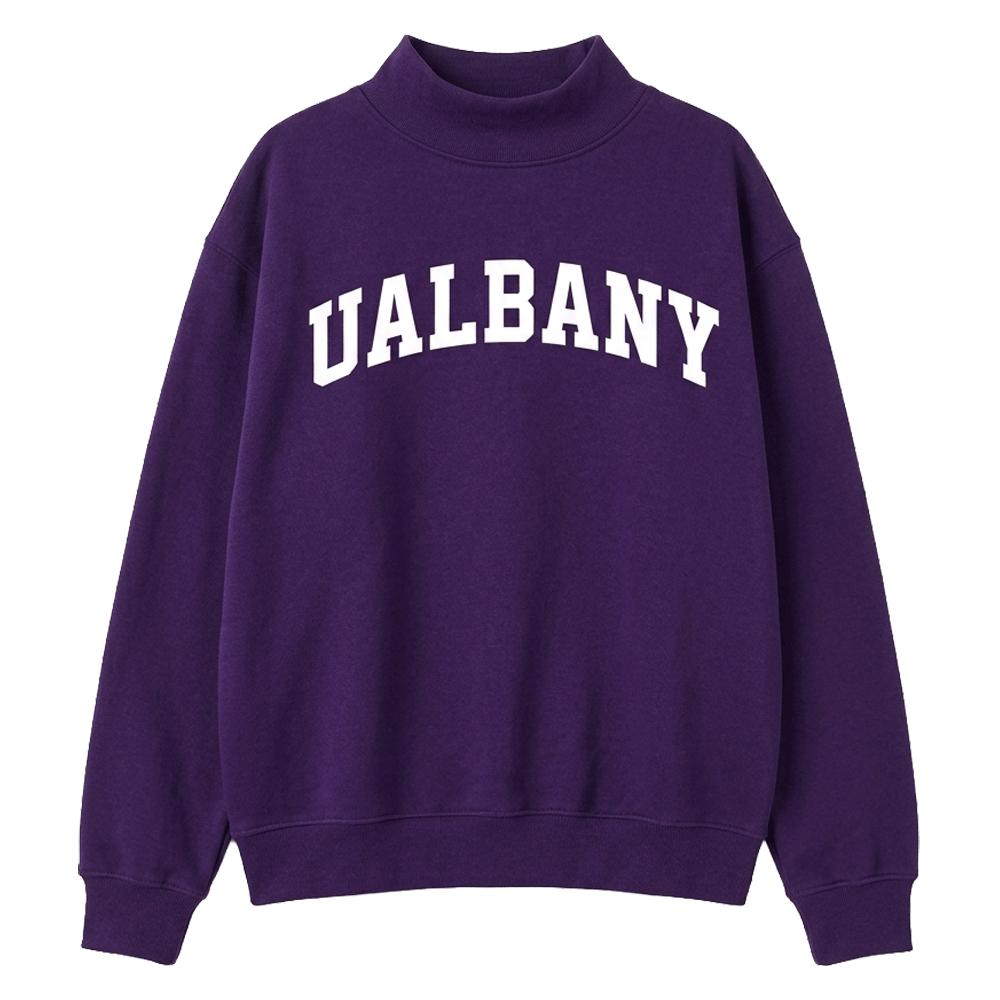 University at Albany Mock Neck Sweatshirt