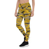 Black & Gold Camo Leggings