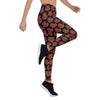Cornell Black Tailgate Leggings