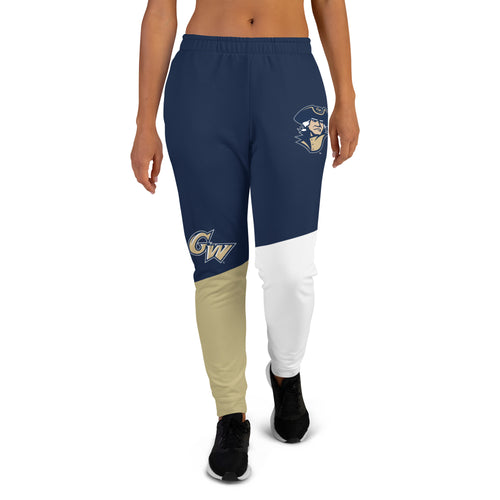 George Washington University Color Block Joggers