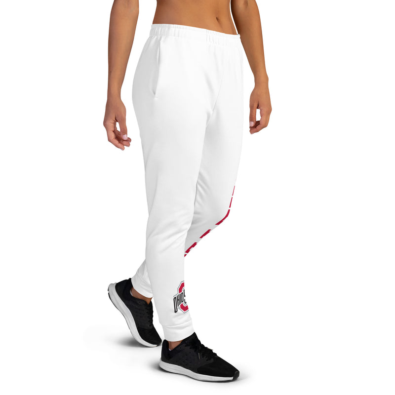 Ohio State OSU Buckeyes White Sweatpants