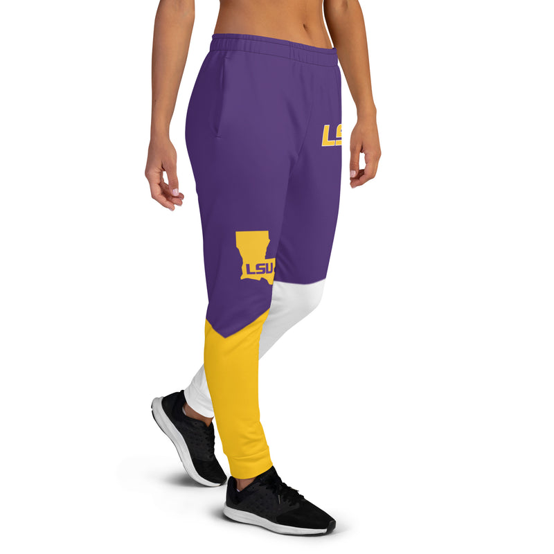 LSU Color Block Joggers