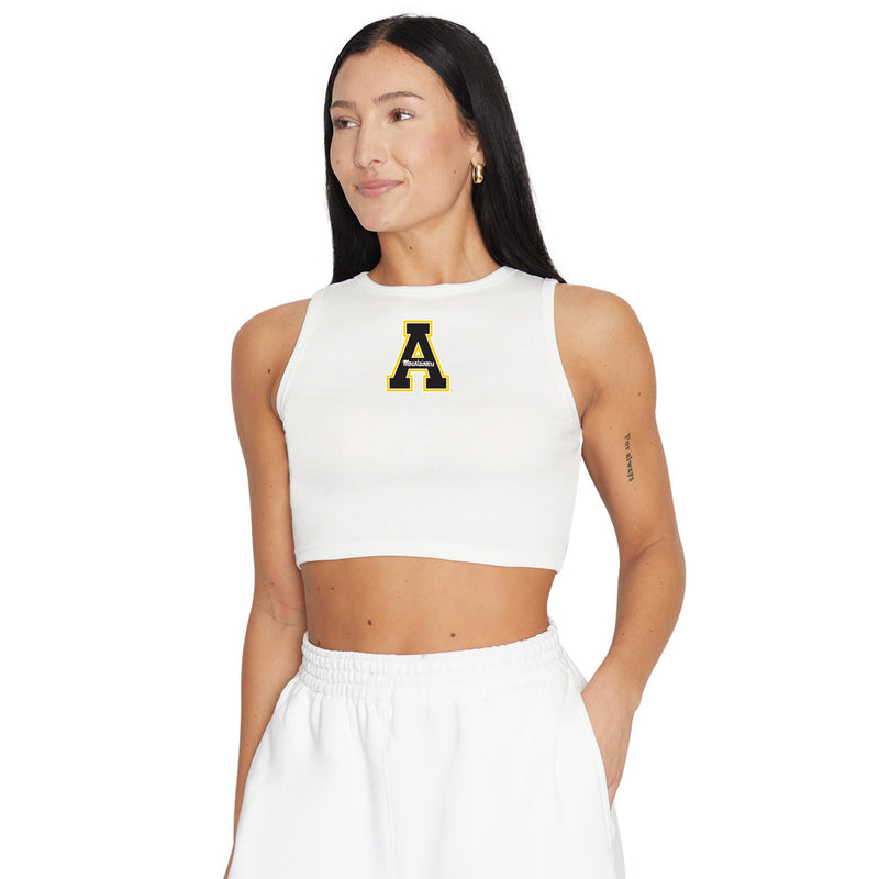 App State Touchdown Ribbed Tank