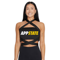 App State Black Multi Way Bandeau Top