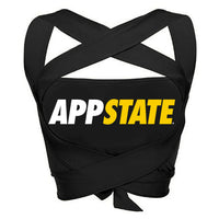 App State Black Multi Way Bandeau Top