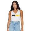 App State White Bodysuit