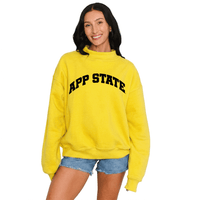 App State Mock Neck Sweatshirt