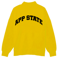 App State Mock Neck Sweatshirt