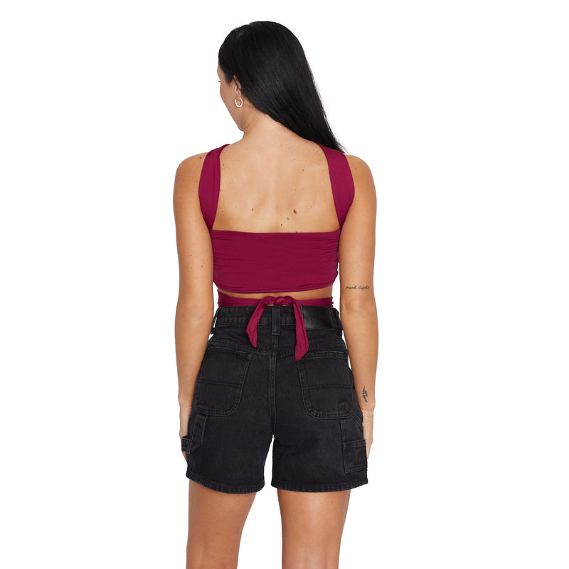 Arizona State ASU Maroon Multi Way Bandeau Top