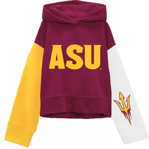 Arizona State ASU Color Block Sweatshirt lojobands