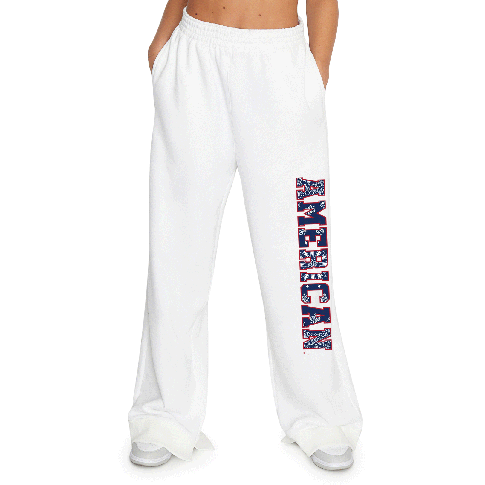 American University Bandana Flare Sweatpants