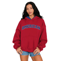 American University Polka Dot Hoodie
