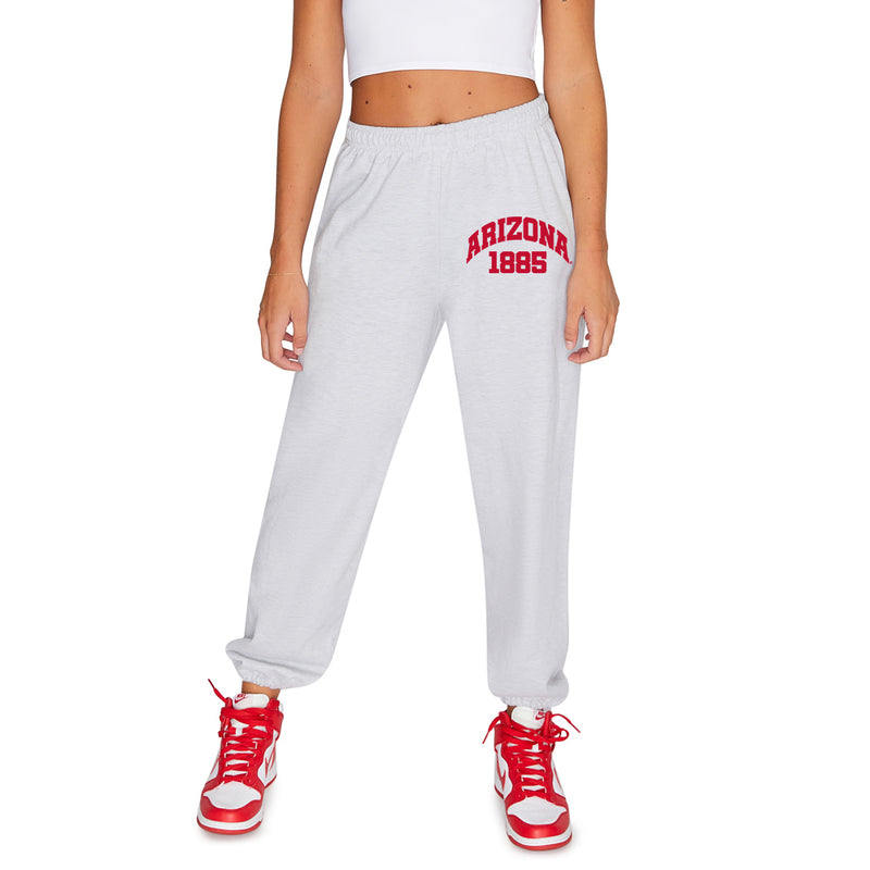 Ladies Indiana Hoosiers Campus Charcoal Sweatpants - Official