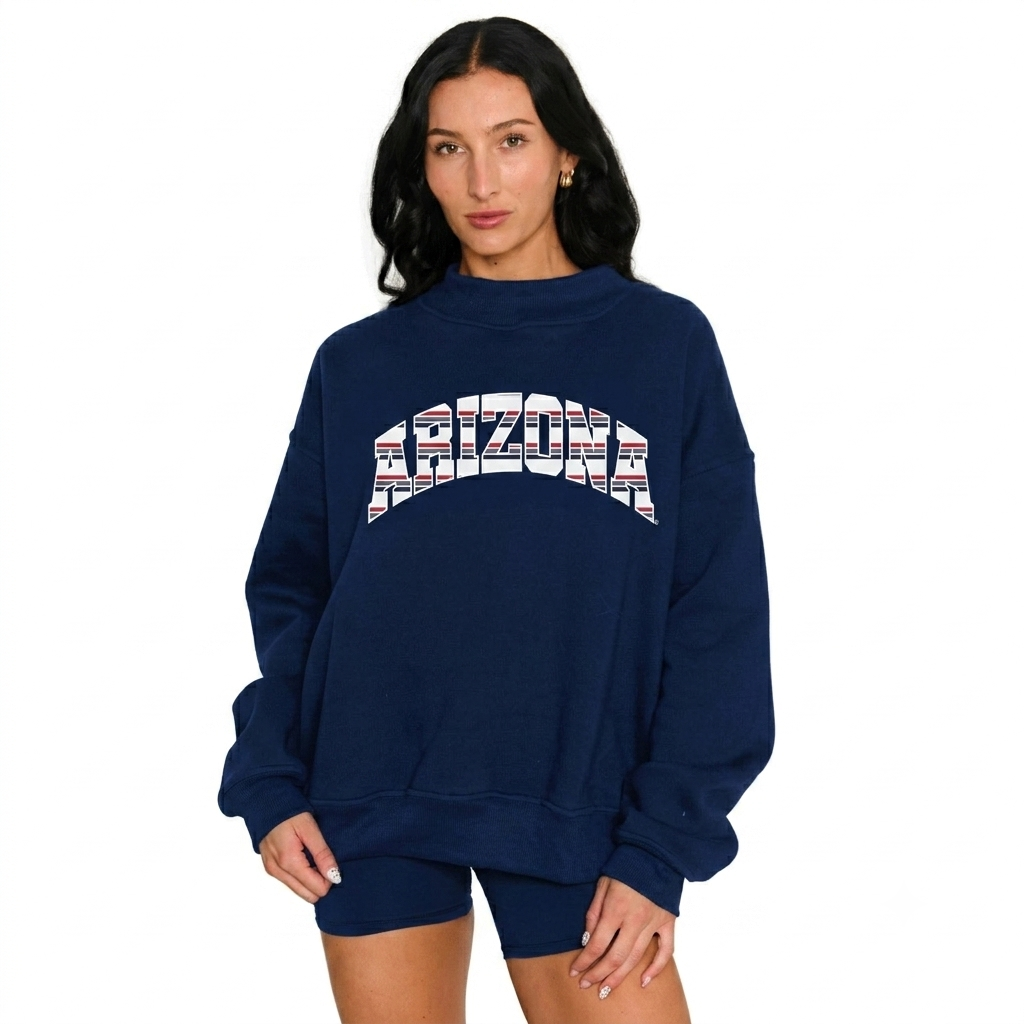 University of Arizona Varsity Mock Neck Sweatshirt