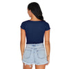 Virginia Cavaliers Navy Babydoll Tee