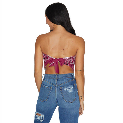 Mississippi State Bandana Top