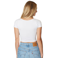 ECU Pirates White Babydoll Tee