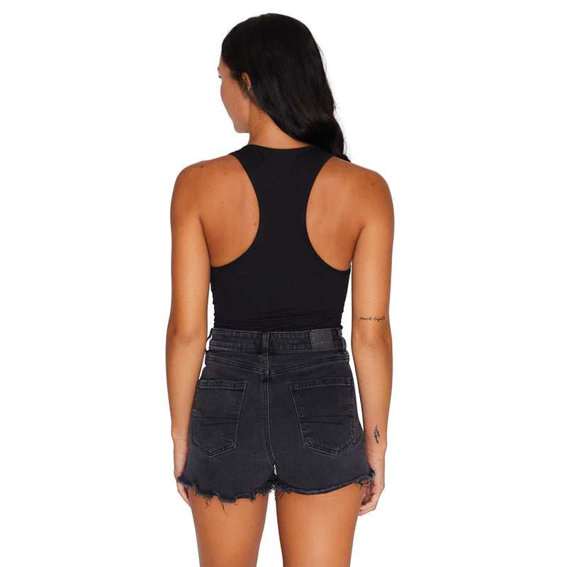 SMU Mustangs Black Bodysuit