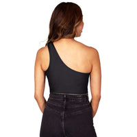 Virginia Tech Lightning One Shoulder Top