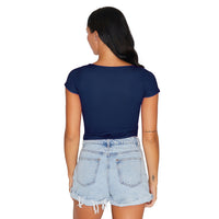Georgia Tech Navy Babydoll Tee