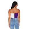 Northwestern Wildcats Two Tone Tube Top