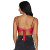 Utah Red Strap Bandana Top